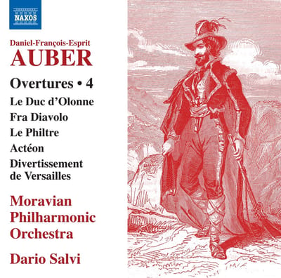 Moravian Philharmonic Orchestra, Dario Salvi - Auber: Overtures 4 (CD)