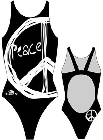 Turbo Peace Pro Resist Zwemkleding Zwart 9-10 Years Meisje