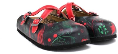 Goby Sierlijk Patroon Clogs – Handgemaakt – Premium Kwaliteit – Maat 37