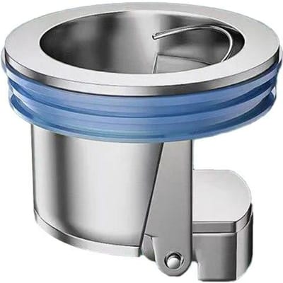 Anti-odeur, déodorant de sol, filtre de vidange d'eau, bouchon de filtre de sol, Valve de vidange, Drain de sol résistant aux odeurs argenté