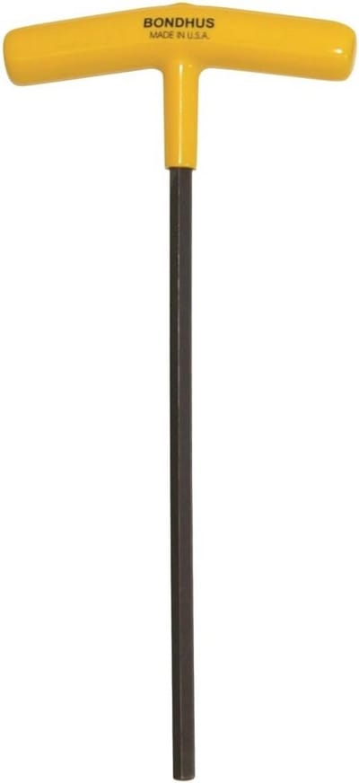 Inbussleutel T-handvat 5/64 inch met 15 cm lengte voor zwaar gebruik