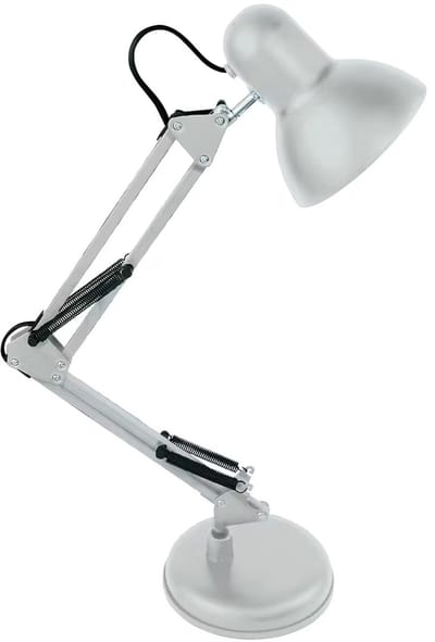Avide LED Bureaulamp - Klassiek en Industrieel - max 60W - E27 Fitting - 100-240V - Wit