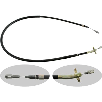 Kabel, parkeerrem FEBI BILSTEIN 09500 links