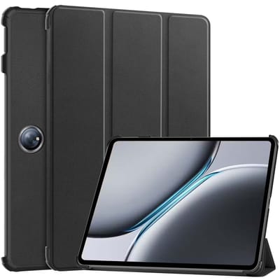 imoshion Tablet Hoes - Geschikt voor OnePlus Pad 2 - Trifold Bookcase - Zwart