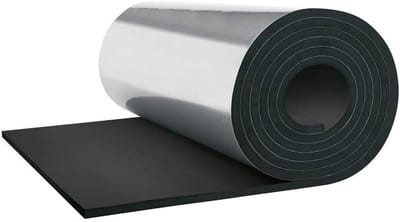 Zelfklevende rubberen isolatieplaat 25 mm - 4 m²