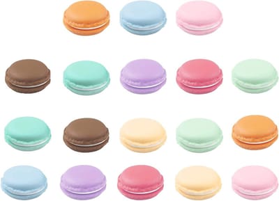 18-delige Mini Macaron Opbergdoos, Kleurrijke Opbergdozen voor Sieraden, Pillen, Oorbellen en Ringen