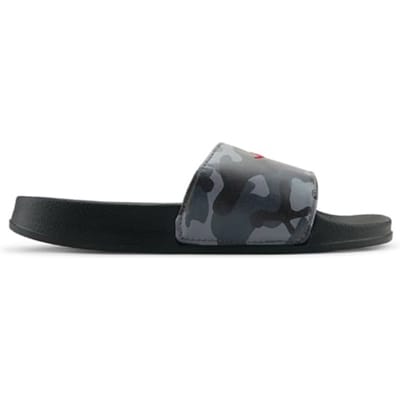 KangaRoos Super Shoes - K-slide Kids Jet Black/camo Size: 33 | Shoes Outlet | Unisex | Zwart