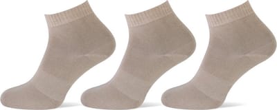 Teckel Enkelsokken Beige 43-46 3 paar