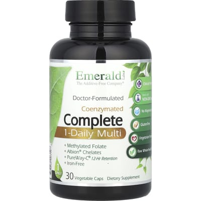 Emerald Laboratories, Co-enzymatisch Perfect One Dagelijkse Multi, 30 Vegetarische Capsules