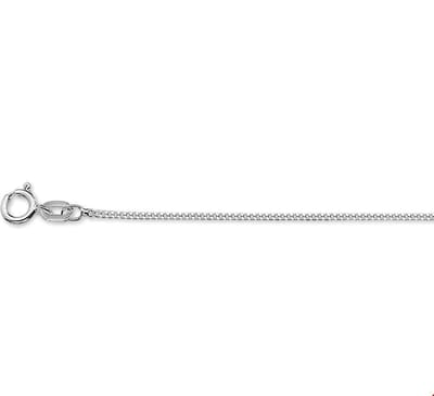 Zilveren Collier gourmet 1 1018771 36 cm