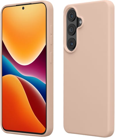 kwmobile telefoonhoesje geschikt voor Samsung Galaxy S26 Plus - Hoesje met siliconen coating - Smartphone case in mat oudroze