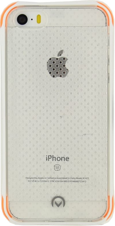 Mobilize Hoesje geschikt voor Apple iPhone 5 Telefoonhoesje Flexibel TPU | Mobilize Shockproof Backcover | iPhone 5 Case | Back Cover - Wit