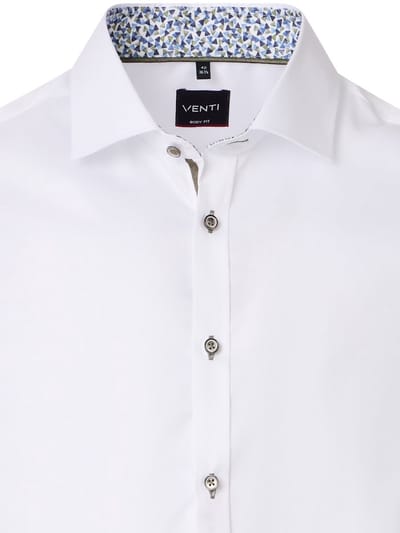 Venti Overhemd Kent Kraag Met Motief Body Fit 154493300-000 - XXL