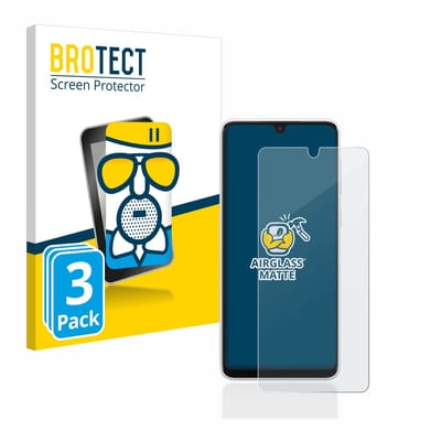BROTECT - Screenprotector voor Samsung Galaxy A33 5G - Folie Beschermfolie Beschermglas matte 3 Stuks