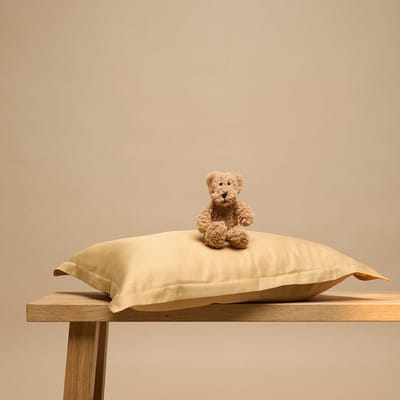 Coco & Cici - Kids - TENCEL Twill Kussensloop Okergeel - 50 x 60