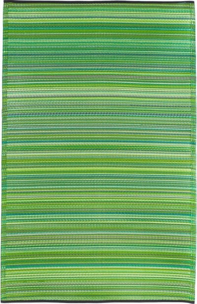LM-Collection Kingston Outdoor Vloerkleed - 180x270cm - Groen - Plastic - tuintapijt, buitentapijt, tuinkleed, buitenkleed vloerkleed, vloerkleed rond, vloerkleed kinderkamer, vloerkleed laagpolig, vloerkleed 160x230