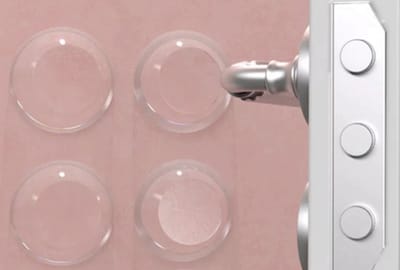 Knaak Zelfklevende Deurbeschermers - Set van 4 - Transparant