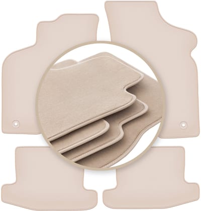 PREMIUM beige vloermatten voor: Seat Arosa hatchback 1997-2005