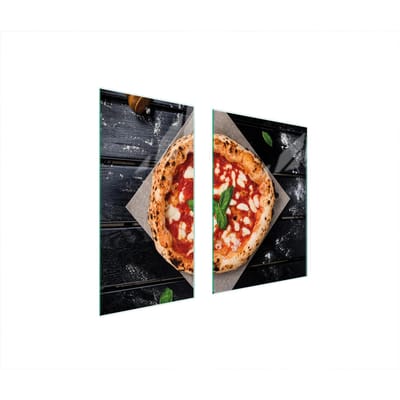 TMK ArtDeko Serie - Glazen Beschermplaat - 75x52 cm - Veelzijdig Gebruik - Kleurvol en Sterk