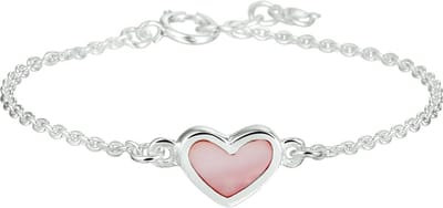 Zilveren Armband hart 13 - 15 cm 1018707