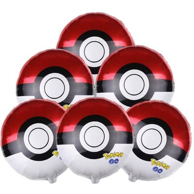 Pokemon 3D Aluminiumfolie Ballon Verjaardag Decoratie Paikachu Karakter Aluminium Ballon Collectie Babyborrel Verjaardag Viering Cadeau