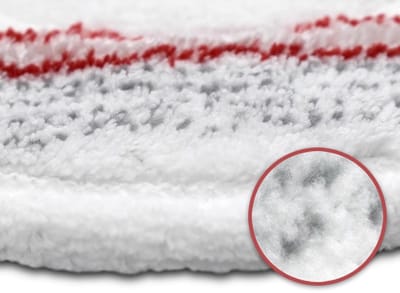 Dailygoods- Microvezel Vloerreiniger Set van 2 - Vervangpads voor Draaibeugel - Wasbaar en Herbruikbaar - Geschikt voor Vileda - Super Absorberend - Effectieve Verwijdering van Vuil - Mop Pads