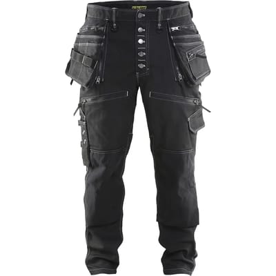 Blåkläder 1999-1141 Werkbroek Stretch Zwart maat 158