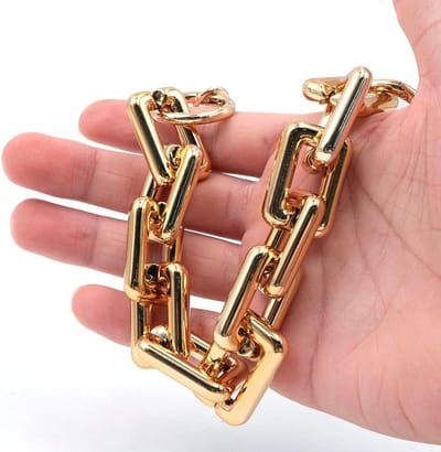 2 Stuks Acryl Tas Handgreep Ketting 30 cm Lang voor DIY Handtassen, Schoudertassen en Portemonnees - Ideaal voor Creatieve Accessoires