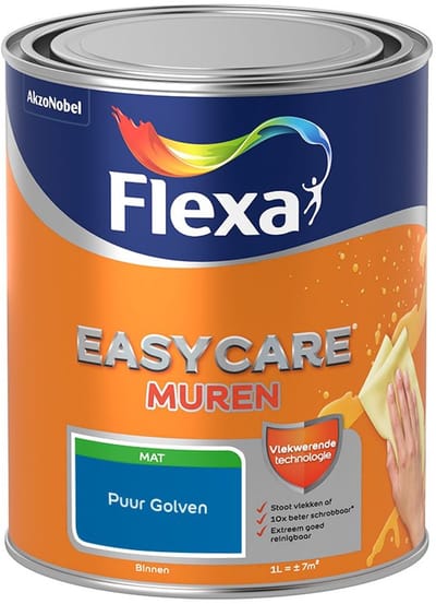 Flexa - Easycare Muren - Puur Golven - Mengverf - 1 L