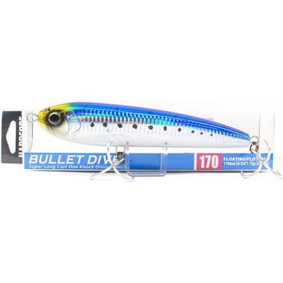 Yo Zuri Duel Hardcore Bullet Dive 170 mm drijvend kunstaas F1223-HIW (8985) blue