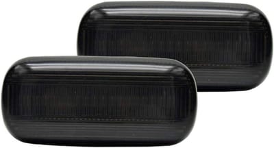 Set LED Zijknipperlichten passend voor Audi diverse modellen - Rookgrijs - incl. Dynamic Running Light
