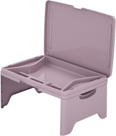 Opvouwbare Lap Desk - Bed Tafel Laptop - Multifunctioneel Gebruik - Compact Opvouwbaar - 6x23x6 cm - Paars