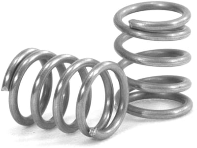Drukveren Roestvrij Staal - Compressieveren RVS - Mechanische Toepassingen - Hoge Elasticiteit 0.45kg - 5 mm Lengte - Zilverkleurig