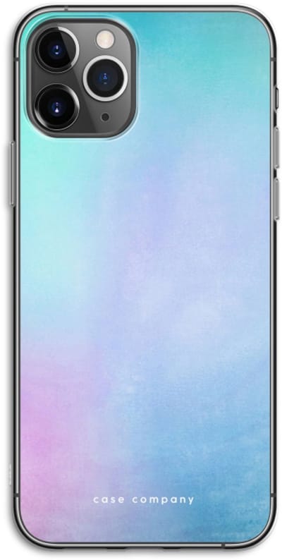 Case Company® - Hoesje geschikt voor iPhone 11 Pro hoesje - Mist pastel - Soft Cover Telefoonhoesje - Bescherming aan alle Kanten en Schermrand