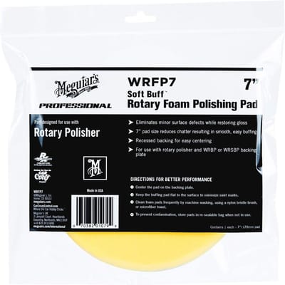 Professionele 7" Polijstpad voor Rotatiepolermachines