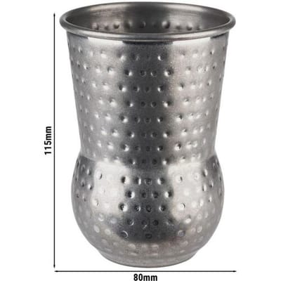 GGM Gastro (6 Stück) Becher - JULEP MUG - 400ml - Silber