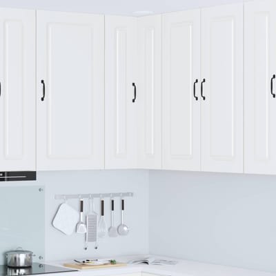 vidaXL - Vaatwasserpaneel - Kalmar - Wit - 57 - x - 57 - x - 100 - cm - Bewerkt - hout