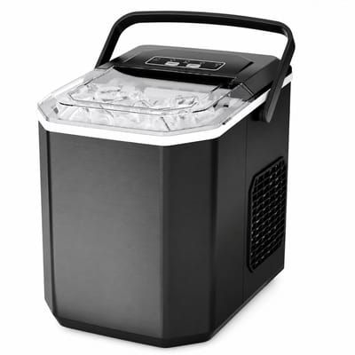 Sello! ijsblokjesmachine – ijsmaker – supersnel – draaggreep – verschillende ijsformaten – energiezuinig - zelfreinigend