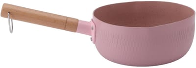 Dailygoody - Melkpan - Aluminiumlegering - Snel opwarmen - Roze - Antiaanbaklaag - Multifunctionele kookpan voor pasta en melk - Zonder deksel