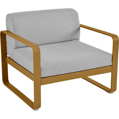 Fermob BELLEVIE fauteuil - D2 peperkoek - 79 Flanelgrijs