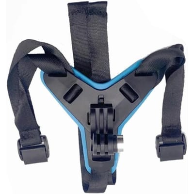 Motorhelm Riem Blauw Schokabsorberend Hoge Sterkte Motorhelm Touw Riem gray