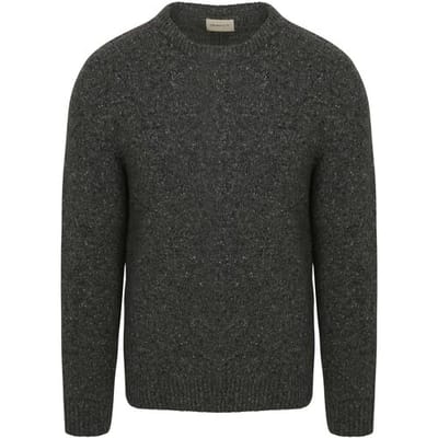 Gant Pullover Wool Blend Antraciet - Maat XXL - Heren - Pullovers