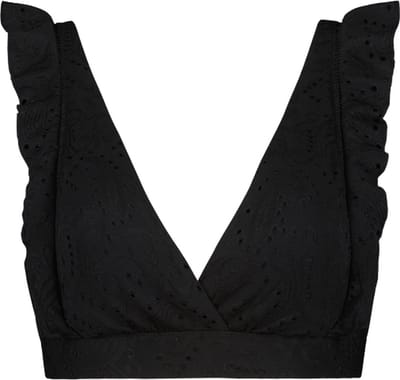Beachlife Black Embroidery Dames Bikinitopje - Maat B42