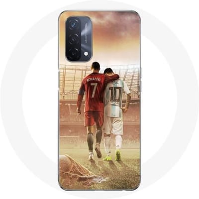 Oppo A93 5G hoesje cristiano ronaldo messi geit