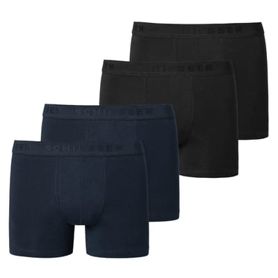 SCHIESSER Boxershorts Verpakking van 4