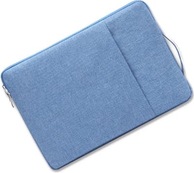 DrPhone S05 Tablet / Laptop Beschermhoes - Cover tot 15.6 inch – Sleeve met handvat - Lichtblauw