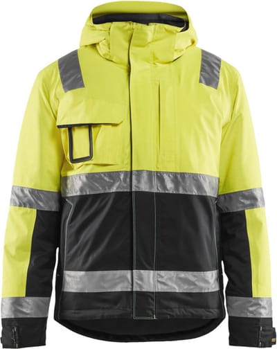 Blaklader Winterjas High Vis 4870-1987 - High Vis Geel/Zwart - 5XL