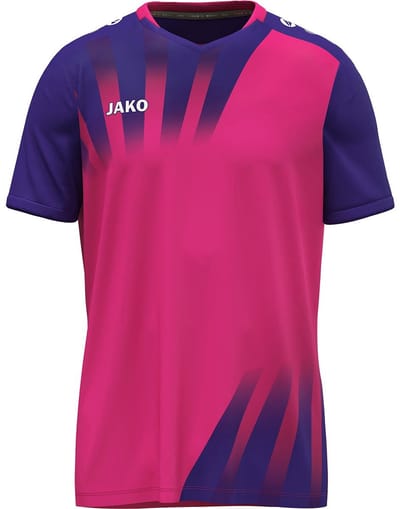 Jako Vintage Shirt Korte Mouw Heren - Fuchsia / Paars | Maat: XXL