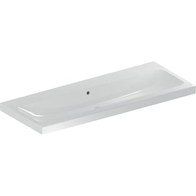 Geberit iCon Light washbasin 120 cm without tap hole, with overflow 501.837.00.3