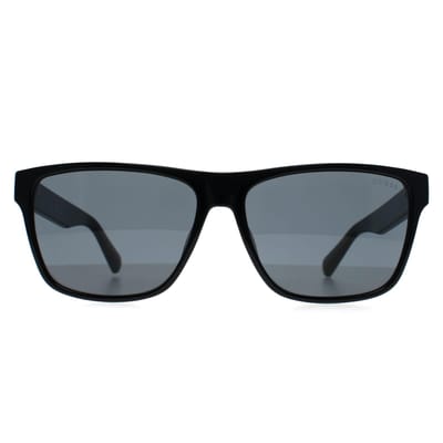 Guess GF5120 01A glanzend zwart grijze zonnebril